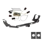 Reese Trailer Tow Hitch For 04-07 Chrysler Town and Country Dodge Grand Caravan w/ Stow-n-Go Seats w/ Wiring Harness Kit