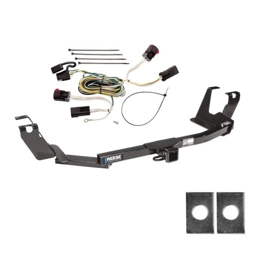 Reese Trailer Tow Hitch For 04-07 Chrysler Town and Country Dodge Grand Caravan w/ Stow-n-Go Seats w/ Wiring Harness Kit