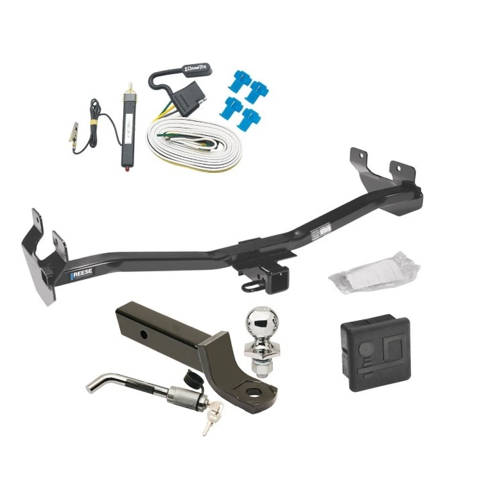 Reese Trailer Tow Hitch For 06-10 Hummer H3 All Models Deluxe Package Wiring 2" Ball Mount and Lock