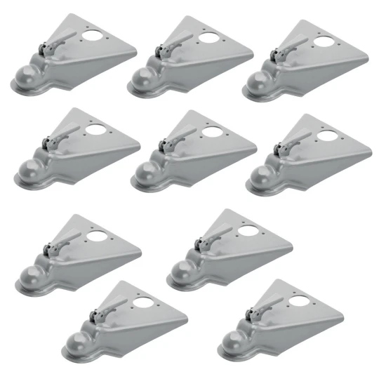 Fulton 10-Pack 10K A-Frame Trailer Couplers 2-5/16" Ball Weld-On Fas-Lok Trigger Latch