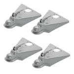 Fulton 10K A-Frame Trailer Coupler 2-5/16" Ball Weld-On Fas-Lok 4-Pack
