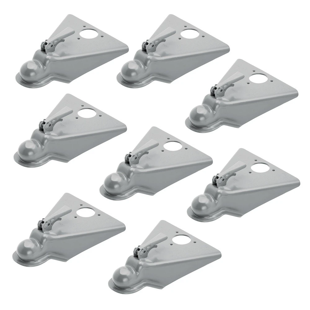 Fulton 10K A-Frame Trailer Coupler Weld-On 2-5/16" Ball with Trigger Latch – Bundle of 8