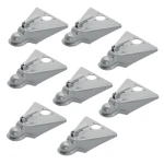 Fulton 10K A-Frame Trailer Coupler Weld-On 2-5/16" Ball with Trigger Latch – Bundle of 8