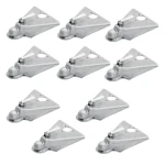 Fulton 10-Pack 10K A-Frame Trailer Couplers for 2-5/16" Ball Weld-On Fas-Lok