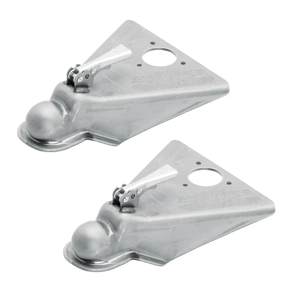 Fulton 10K A-Frame Trailer Coupler 2-5/16" Ball Weld-On Fas-Lok Trigger Latch (2-Pack)