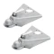 Fulton 10K A-Frame Trailer Coupler 2-5/16" Ball Weld-On Fas-Lok Trigger Latch (2-Pack)