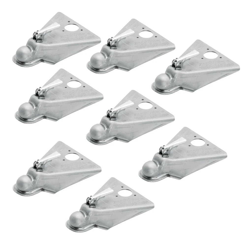 Fulton 10K A-Frame Trailer Coupler 2-5/16" Ball Weld-On Fas-Lok Latch (8 Pack)