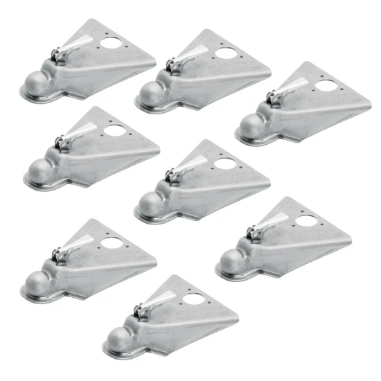 Fulton 10K A-Frame Trailer Coupler 2-5/16" Ball Weld-On Fas-Lok Latch (8 Pack)