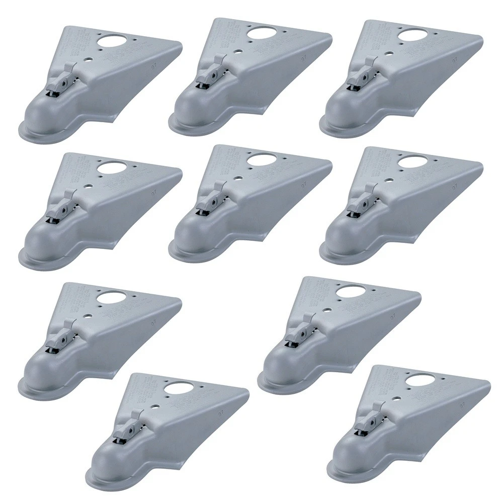 Fulton 10K A-Frame Trailer Coupler Bundle 2-5/16" Ball Weld-On Trigger Latch