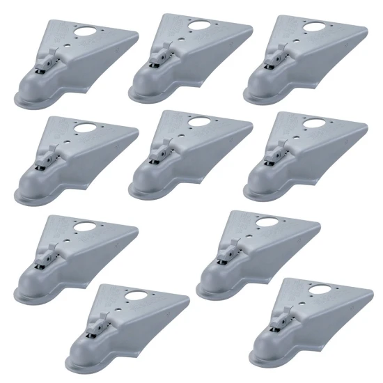 Fulton 10K A-Frame Trailer Coupler Bundle 2-5/16" Ball Weld-On Trigger Latch