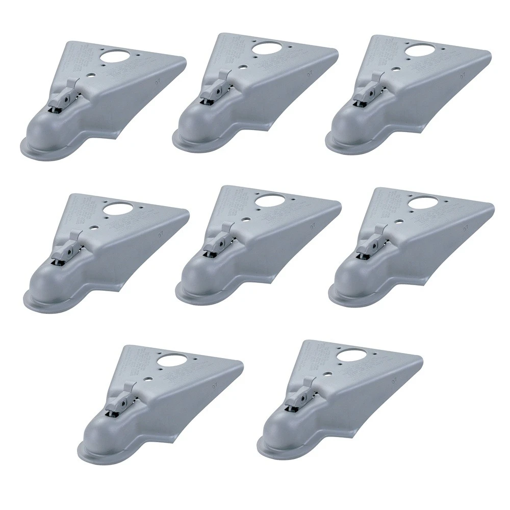 Fulton 10K A-Frame Trailer Coupler for 2-5/16" Ball Weld-On Heavy Duty Bundle of 8