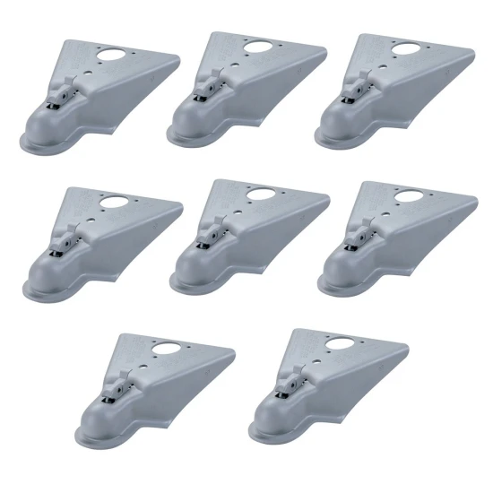 Fulton 10K A-Frame Trailer Coupler for 2-5/16" Ball Weld-On Heavy Duty Bundle of 8