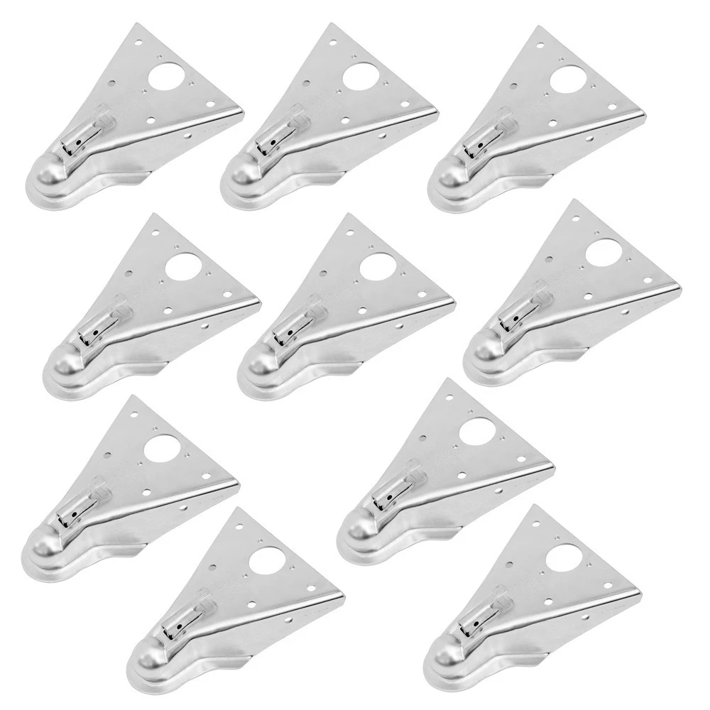 Fulton 11K A-Frame Trailer Coupler 2-5/16" Ball Bolt-On Zinc Bundle of 10