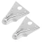 Fulton 11K A-Frame Trailer Coupler 2-5/16" Ball Bolt-On Zinc Class IV