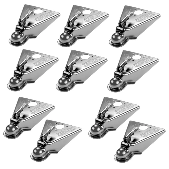 Fulton 14K A-Frame Trailer Coupler 2-5/16" Ball Weld-On Fas-Lok Bulk 10-Pack