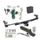 Reese Trailer Tow Hitch For 08-09 Ford Taurus X Mercury Sable Deluxe Package Wiring 2" Ball Mount and Lock
