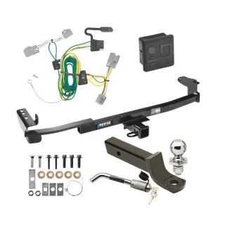 Reese Trailer Tow Hitch For 08-09 Ford Taurus X All Models Deluxe Package Wiring 2" Ball Mount and Lock
