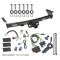 For 2005-2023 Nissan Frontier Trailer Hitch Tow PKG w/ 5-Flat Wiring Harness By Reese Towpower