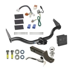 Reese Trailer Tow Hitch For 05-15 Nissan Xterra All Models Deluxe Package Wiring 2" Ball Mount and Lock
