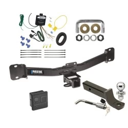 Reese Trailer Tow Hitch For 04-10 BMW X3 All Models Deluxe Package Wiring 2" Ball Mount and Lock