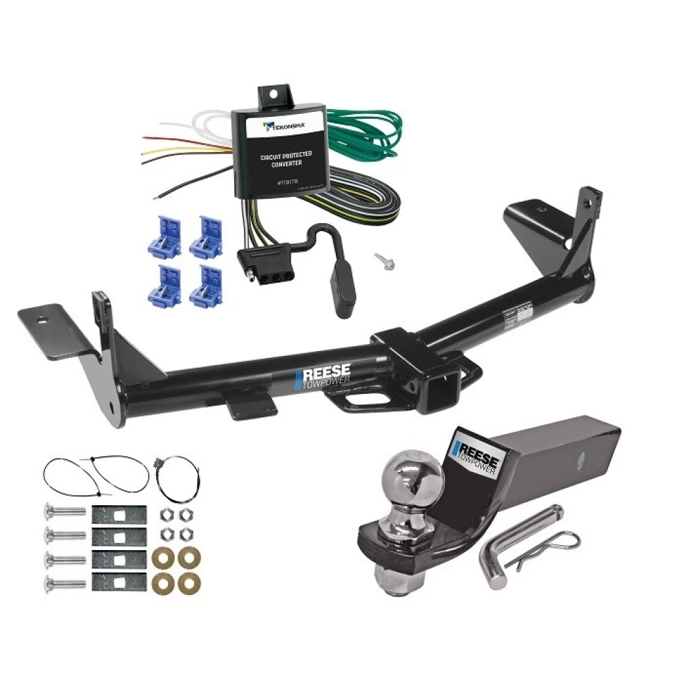 Reese Trailer Tow Hitch For 06-10 Ford Explorer Mercury Mountaineer Complete Package w/ Wiring and 2" Ball