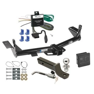 Reese Trailer Tow Hitch For 06-10 Ford Explorer Mercury Mountaineer Deluxe Package Wiring 2" Ball Mount and Lock