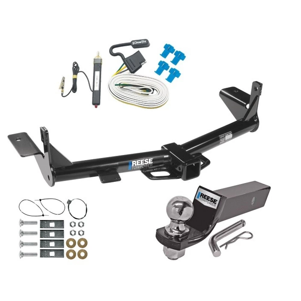 Reese Trailer Tow Hitch For 06-10 Ford Explorer Mercury Mountaineer Complete Package w/ Wiring and 2" Ball