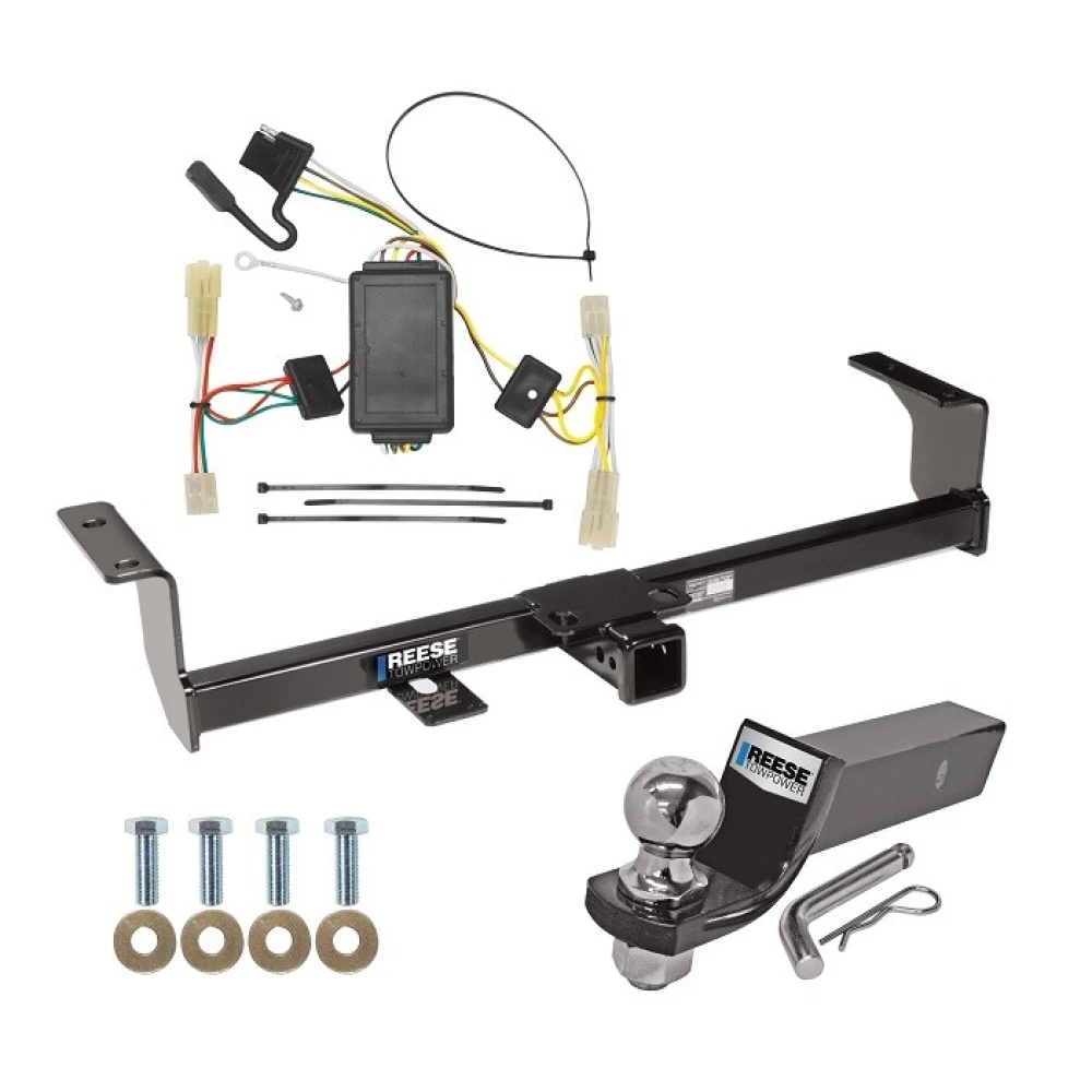 Reese Trailer Tow Hitch For 06-13 Suzuki Grand Vitara All Models Complete Package w/ Wiring and 2" Ball