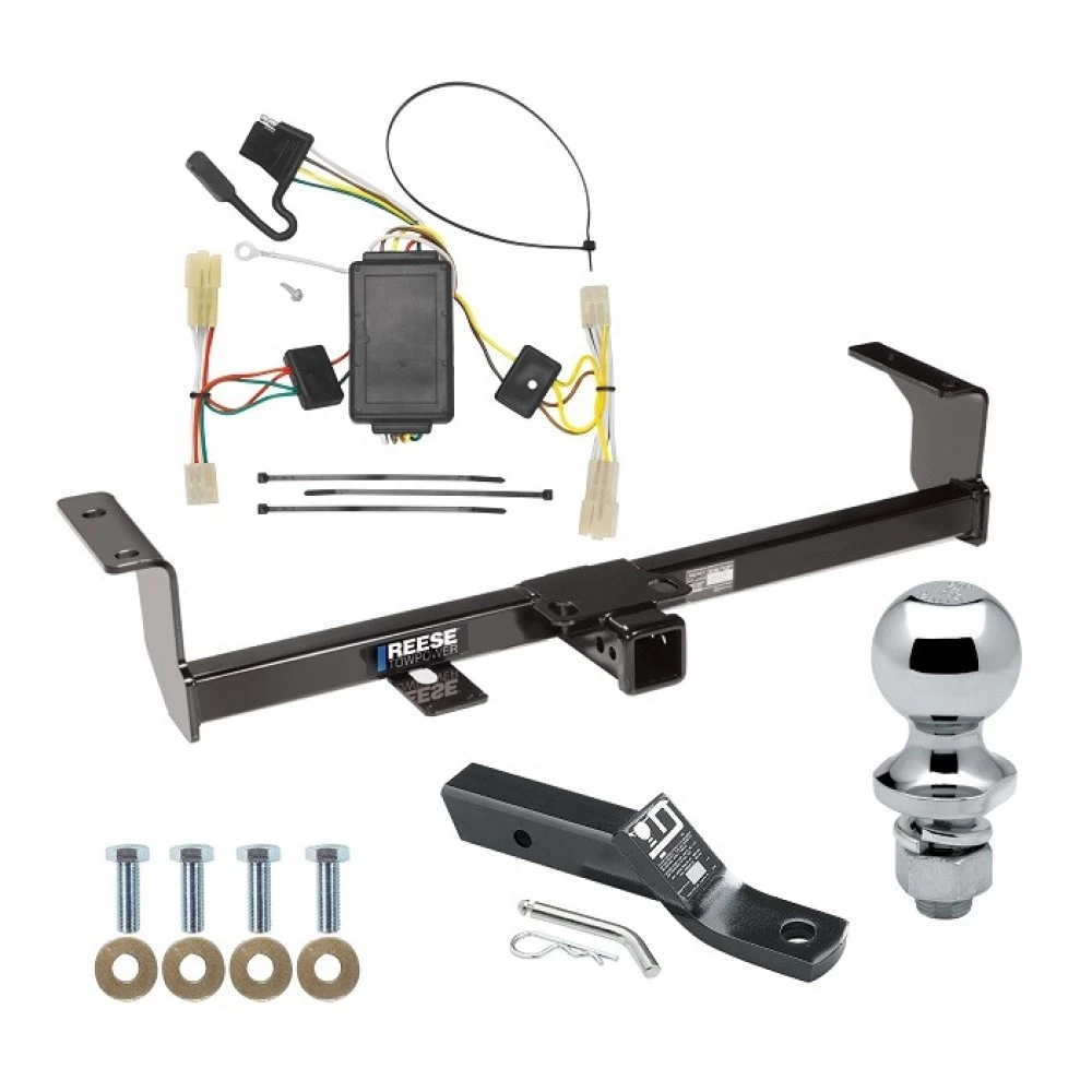 Reese Trailer Tow Hitch For 06-13 Suzuki Grand Vitara Except 3 Dr Hatchback Complete Package w/ Wiring and 1-7/8" Ball