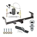 Reese Trailer Tow Hitch For 06-13 Suzuki Grand Vitara Except 3 Dr Hatchback Complete Package w/ Wiring and 1-7/8" Ball