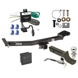 Reese Trailer Tow Hitch For 98-07 Lexus LX470 Toyota Land Cruiser All Models Deluxe Package Wiring 2" Ball Mount and Lock