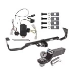 Reese Trailer Tow Hitch For 07-09 Hyundai Santa Fe w/o Factory Tow PKG Complete Package w/ Wiring and 2" Ball
