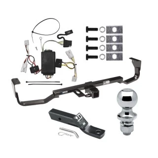 Reese Trailer Tow Hitch For 07-09 Hyundai Santa Fe w/o Factory Tow PKG Complete Package w/ Wiring and 1-7/8" Ball