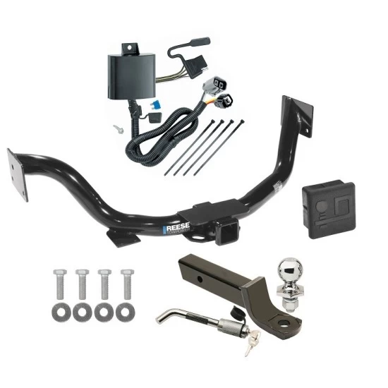 Reese Trailer Tow Hitch For 07-09 KIA Sorento All Models Deluxe Package Wiring 2" Ball Mount and Lock