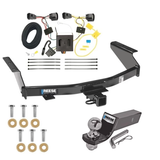 Reese Trailer Tow Hitch For 07-12 Dodge Nitro All Models Complete Package w/ Wiring and 2" Ball