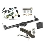 Reese Trailer Tow Hitch For 98-06 Jeep Wrangler TJ All Models Deluxe Package Wiring 2" Ball Mount and Lock