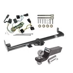 Reese Trailer Tow Hitch For 98-06 Jeep Wrangler TJ All Models Complete Package w/ Wiring and 2" Ball