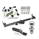 Reese Trailer Tow Hitch For 98-06 Jeep Wrangler TJ All Models Complete Package w/ Wiring and 1-7/8" Ball