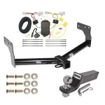 Reese Trailer Tow Hitch For 07-15 Mazda CX-9 All Models Complete Package w/ Wiring and 2" Ball