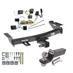 Reese Trailer Tow Hitch For 05-09 Pontiac Montana Chevy Uplander 05-07 Buick Terraza Saturn Relay Complete Package w/ Wiring and 2" Ball
