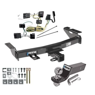 Reese Trailer Tow Hitch For 05-09 Pontiac Montana Chevy Uplander 05-07 Buick Terraza Saturn Relay Complete Package w/ Wiring and 2" Ball