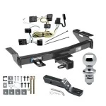 Reese Trailer Tow Hitch For 05-09 Pontiac Montana Chevy Uplander 05-07 Buick Terraza Saturn Relay Complete Package w/ Wiring and 1-7/8" Ball