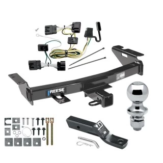 Reese Trailer Tow Hitch For 05-09 Pontiac Montana Chevy Uplander 05-07 Buick Terraza Saturn Relay Complete Package w/ Wiring and 1-7/8" Ball
