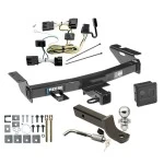 Reese Trailer Tow Hitch For 05-09 Pontiac Montana Chevy Uplander 05-07 Buick Terraza Saturn Relay Deluxe Package Wiring 2" Ball Mount and Lock