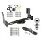 Reese Trailer Tow Hitch For 07-13 Mercedes-Benz Freightliner 07-09 Dodge Sprinter 2500 3500 w/o Factory Step Bumper Complete Package w/ Wiring and 1-7/8" Ball