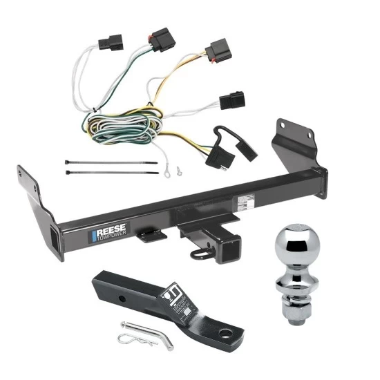 Reese Trailer Tow Hitch For 11-13 Jeep Grand Cherokee Complete Package w/ Wiring and 1-7/8" Ball