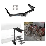 Custom Fit Trailer Hitch 4 Bike Carrier Installation Hardware Installation Instructions 44664 63124 Reese Trailer Hitch 4 Bike Rack 12-22 Nissan NV1500 NV2500 NV3500 Approved Recreational Offroad Use Carrier Adult Woman or Child Bicycles Foldable 12 13 1 Trailer Hitch w/ 4 Bike Rack For 12-22 Nissan NV1500 NV2500 NV3500 Approved for Recreational & Offroad Use Carrier for Adult Woman or Child Bicycles Foldable