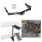 Trailer Hitch w/ 4 Bike Rack For 12-21 Nissan NV2500 NV3500 13-21 NV1500 Approved for Recreational & Offroad Use Carrier for Adult Woman or Child Bicycles Foldable