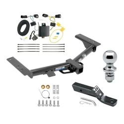 Reese Trailer Tow Hitch For 15-27 Ford Transit 150 250 350 22-27 E-Transit 2" Receiver Complete Package w/ Wiring and 1-7/8" Ball