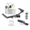 Reese Trailer Tow Hitch For 15-23 Ford Transit-350 Except Single Rear Wheel w/148" Wheelbase or Cab & Chassis and the Cutaway 2" Receiver Complete Package w/ Wiring and 1-7/8" Ball
